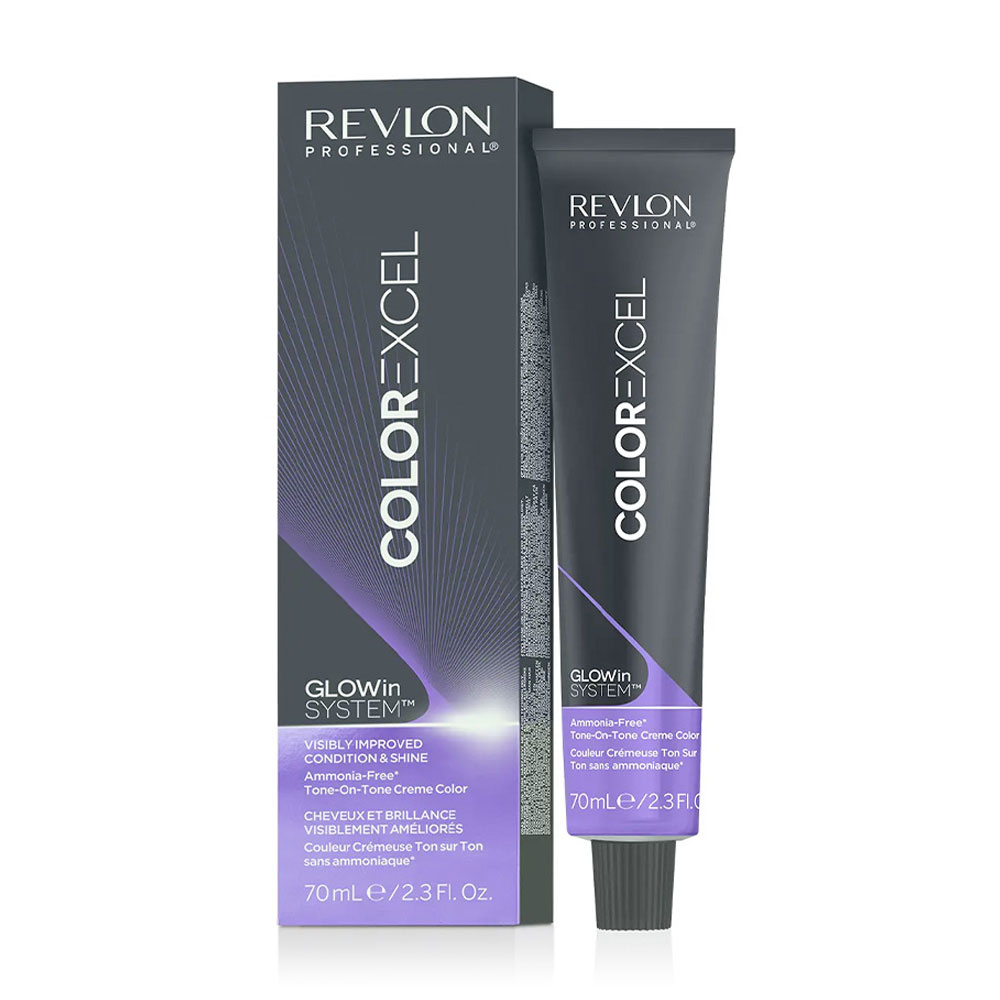 Напівперманентна фарба для волосся Revlon Professional Color Excel Glowin System Tone-On-Tone Ammonia-Free 6.01 Dark Natural Ash Blonde, 70 мл